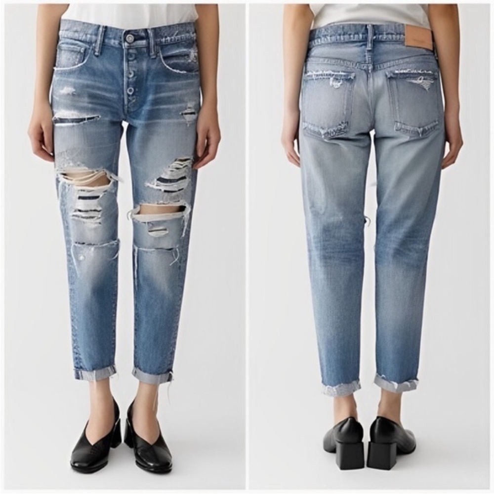 Mousy Vintage Distressed Boot cut Jeans
